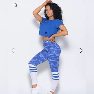 💙 Blue Camo Bombshell Leggings